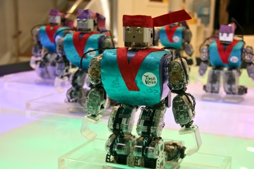 Korean robots at WTM 2012